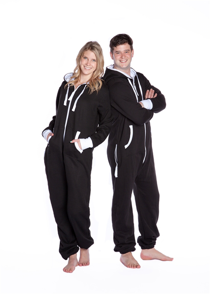 Womens black onesie discount pajamas